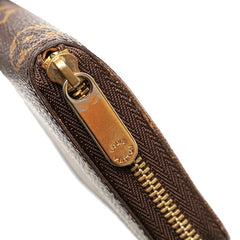 ルイ ヴィトン モノグラム ジッピー コインパース コインケース 小銭入れ M60067 ブラウン PVC レザー レディース LOUIS VUITTON 【中古】