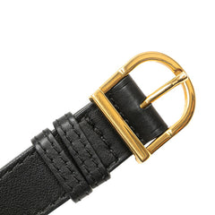 バーバリー ノバチェック ウエストバッグ ボディバッグ ベージュ ブラック キャンバス レザー レディース BURBERRY 【中古】