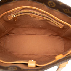 ルイ ヴィトン モノグラム ヴァヴァンGM トートバッグ ショルダーバッグ M51170 ブラウン PVC レザー レディース LOUIS VUITTON 【中古】