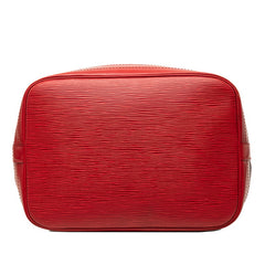 ルイ ヴィトン エピ ノエ ワンショルダーバッグ M44017 ノワール カスティリアンレッド レザー レディース LOUIS VUITTON 中古