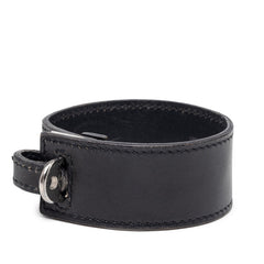 エルメス アルテミス ブレスレット ブラック レザー レディース HERMES 【中古】
