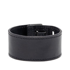 エルメス アルテミス ブレスレット ブラック レザー レディース HERMES 【中古】
