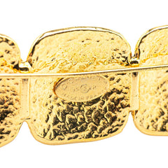 シャネル ヴィンテージ トリプルココマーク ブローチ ゴールド メッキ レディース CHANEL 【中古】