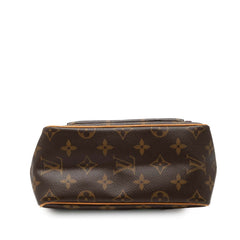 ルイ ヴィトン モノグラム ヴィバシテPM 斜め掛け ショルダーバッグ M51165 ブラウン PVC レザー レディース LOUIS VUITTON 【中古】
