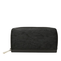 ルイ ヴィトン エピ ジッピーウォレット ラウンドファスナー 長財布 M61857 ノワール ブラック レザー レディース LOUIS VUITTON 【中古】