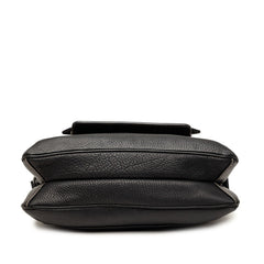 サルヴァトーレフェラガモ ガンチーニ ショルダーバッグ ワンショルダー ブラック レザー レディース Salvatore Ferragamo 【中古】