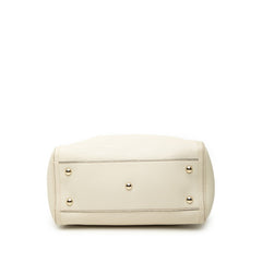 グッチ インターロッキングG ソーホー ハンドバッグ ショルダーバッグ 2WAY 336751 ホワイト レザー レディース GUCCI 【中古】