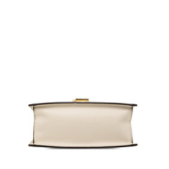 グッチ シェリーライン シルヴィ ハンドバッグ ショルダーバッグ 2WAY 470270 ホワイト レザー レディース GUCCI 【中古】