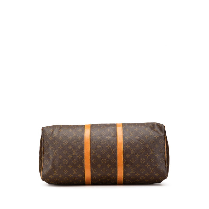 ルイ ヴィトン モノグラム キーポル50 ボストンバッグ トラベルバッグ M41426 ブラウン PVC レザー レディース LOUIS VUITTON 【中古】