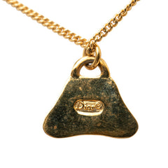 ディオール バッグモチーフ ネックレス ゴールド メッキ レディース Dior 【中古】
