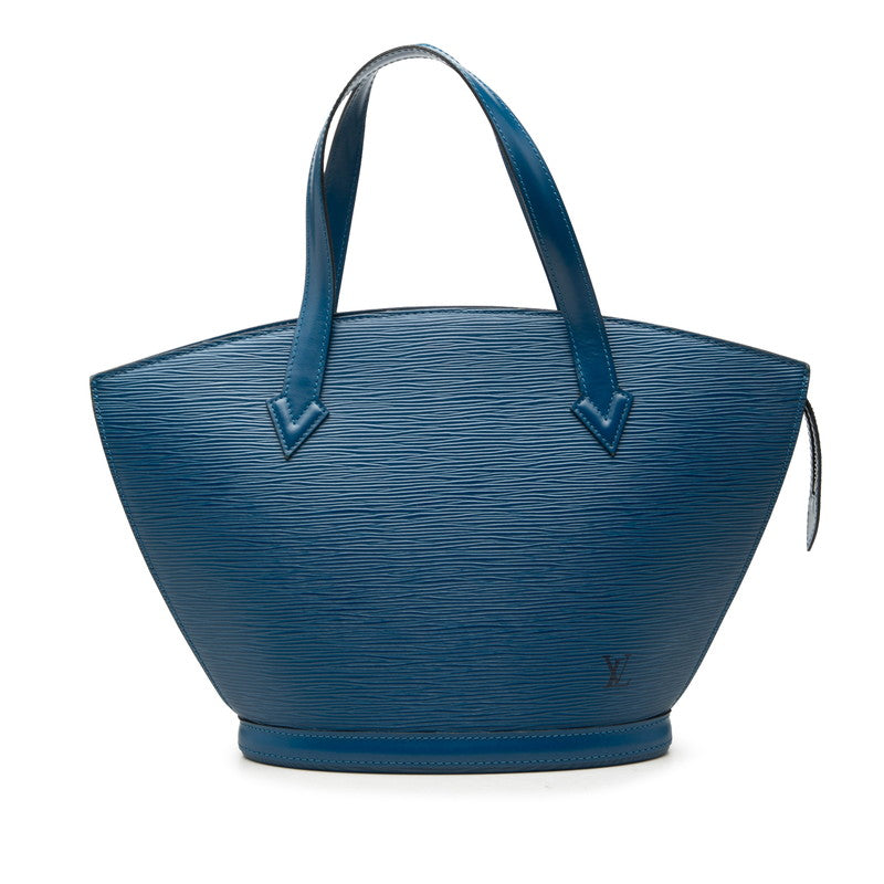 ルイ ヴィトン エピ サンジャック ハンドバッグ M52275 トレドブルー レザー レディース LOUIS VUITTON 【中古】
