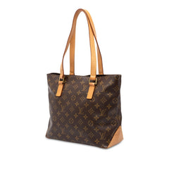 ルイ ヴィトン モノグラム カバピアノ トートバッグ ショルダーバッグ M51148 ブラウン PVC レザー レディース LOUIS VUITTON 中古