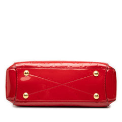 ルイ ヴィトン モノグラム ヴェルニ モンテーニュBB ハンドバッグ ショルダーバッグ 2WAY M50170 スリーズ レッド パテントレザー レディース LOUIS VUITTON 【中古】