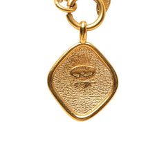 シャネル 31 RUE CAMBON ル カンボン ココマーク チェーン ネックレス ゴールド メッキ レディース CHANEL 【中古】