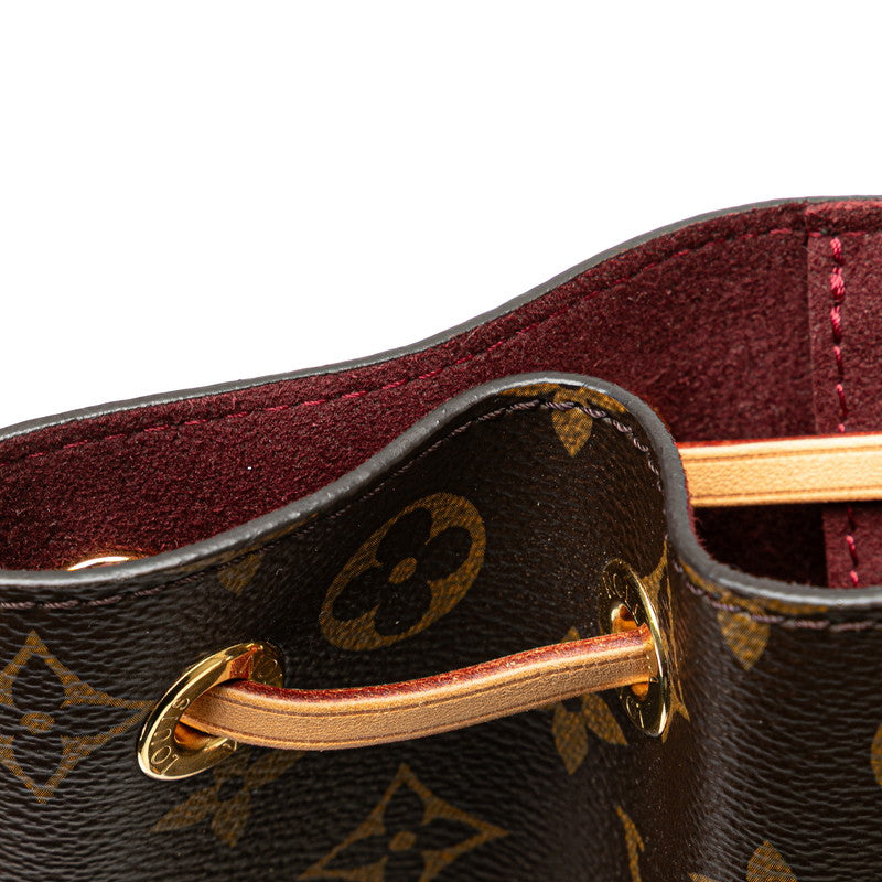 ルイ ヴィトン モノグラム モンスリー リュック バックパック M43431 ブラウン PVC レザー レディース LOUIS VUITTON 【中古】