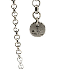 グッチ インターロッキングG ネックレス SV925 シルバー レディース GUCCI 【中古】