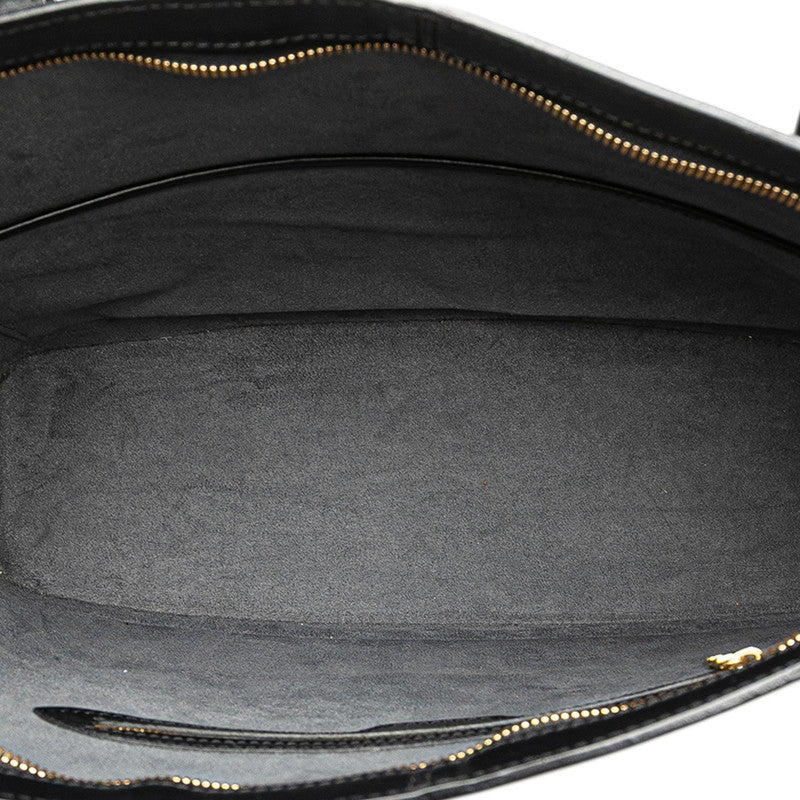 ルイ ヴィトン エピ リュサック ショルダーバッグ トートバッグ M52282 ノワール ブラック レザー レディース LOUIS VUITTON 【中古】