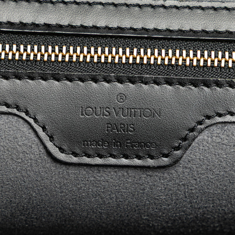 ルイ ヴィトン エピ リュサック ショルダーバッグ トートバッグ M52282 ノワール ブラック レザー レディース LOUIS VUITTON 【中古】