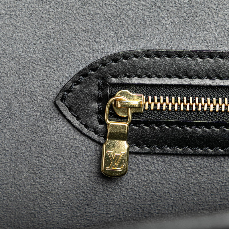 ルイ ヴィトン エピ リュサック ショルダーバッグ トートバッグ M52282 ノワール ブラック レザー レディース LOUIS VUITTON 【中古】