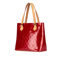 ルイ ヴィトン モノグラム ヴェルニ ヒューストン トートバッグ M91385 ルージュ レッド パテントレザー レディース LOUIS VUITTON 【中古】
