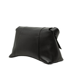 バレンシアガ アワーグラス ショルダーバッグ 671354 ブラック レザー レディース BALENCIAGA 【中古】