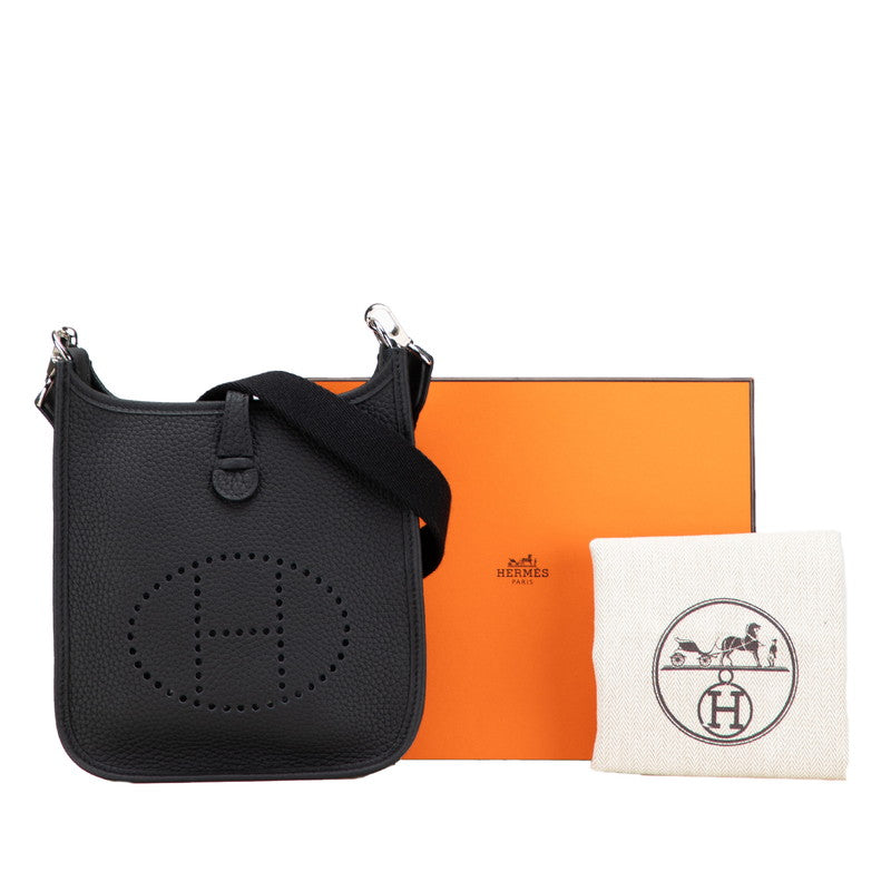 エルメス エブリン アマゾン TPM ショルダーバッグ ブラック トリヨンクレマンス レディース HERMES 【中古】