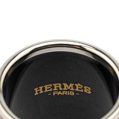 エルメス エマイユ 七宝焼き スカーフリング シルバー レッド メタル レディース HERMES 【中古】