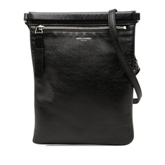 サンローラン ショルダーバッグ ポシェット 581697 ブラック レザー レディース SAINT LAURENT 中古