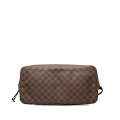 ルイ ヴィトン ダミエ ネヴァーフルGM トートバッグ N51106 ブラウン PVC レザー レディース LOUIS VUITTON 【中古】