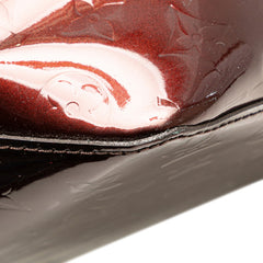 ルイ ヴィトン モノグラム ヴェルニ ベルヴューGM トートバッグ M93589 アマラント パープル パテントレザー レザー レディース LOUIS VUITTON 【中古】