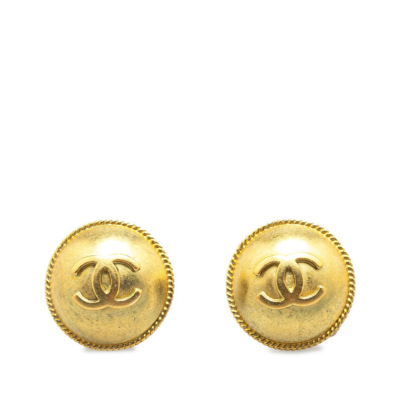 シャネル ヴィンテージ ココマーク イヤリング ゴールド メッキ レディース CHANEL 【中古】