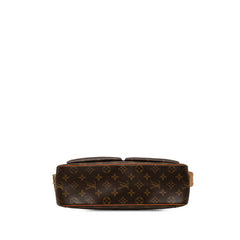 ルイ ヴィトン モノグラム ヴィバ シテGM ショルダーバッグ M51163 ブラウン PVC レザー レディース LOUIS VUITTON 【中古】