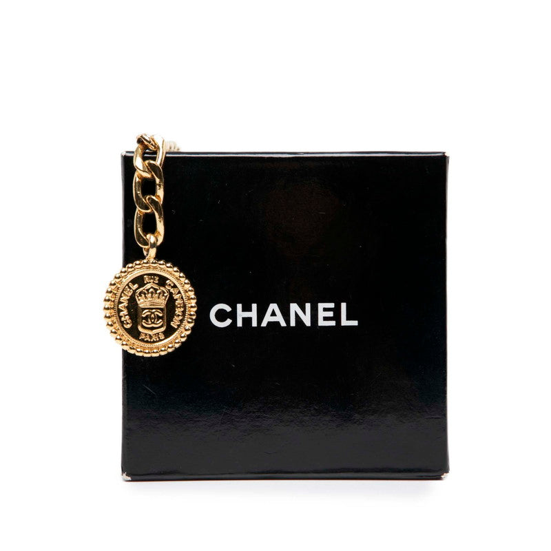 シャネル ココマーク CAMBON メダルモチーフ チェーン ベルト ゴールド メッキ レディース CHANEL 【中古】