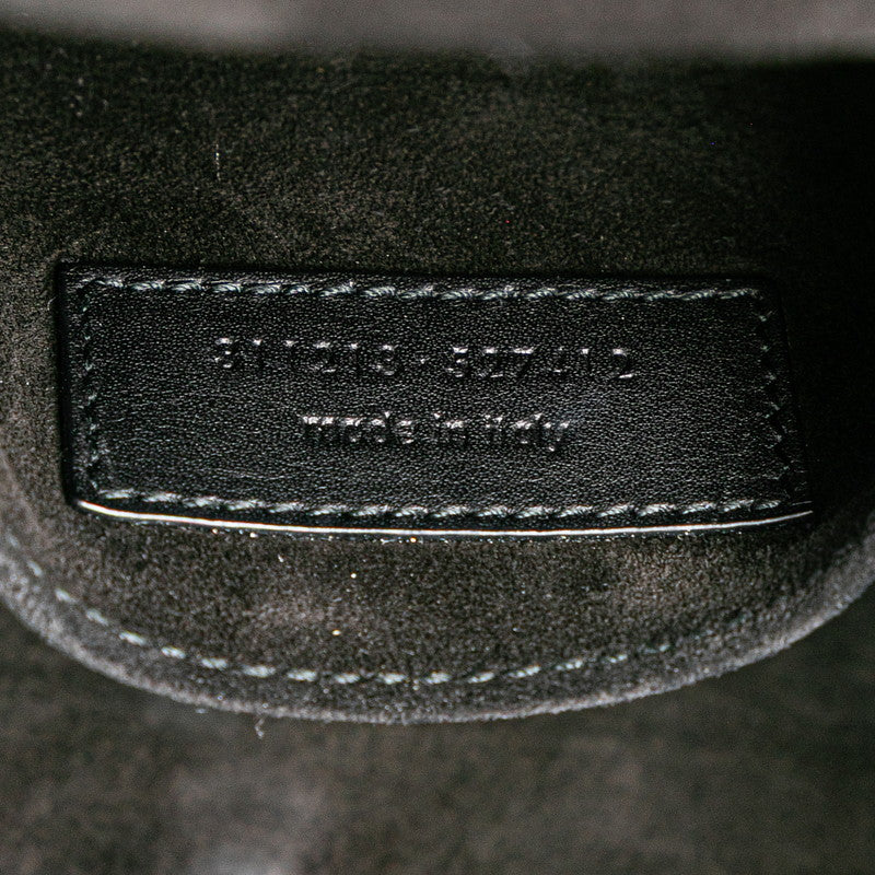 サンローラン Yライン クラッチバッグ 311213 ブラック レザー レディース SAINT LAURENT 【中古】
