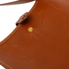 エルメス エブリンTPM 斜め掛け ショルダーバッグ □F 2002 ブラウン ゴールド金具 ボックスカーフ レディース HERMES 【中古】
