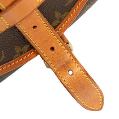 ルイ ヴィトン モノグラム ソミュール30 斜めがけ ショルダーバッグ M42256 ブラウン PVC レザー レディース LOUIS VUITTON 【中古】