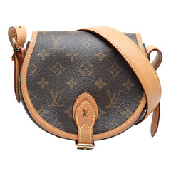 ルイ ヴィトン モノグラム タンブラン 斜め掛け ショルダーバッグ M44860 ブラウン PVC レザー レディース LOUIS VUITTON 【中古】