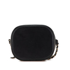 シャネル ココマーク バニティバッグ ハンドバッグ ショルダーバッグ ブラック ラムスキン レディース CHANEL 【中古】