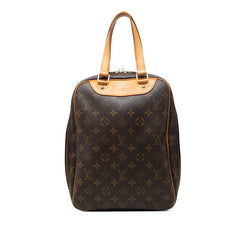 ルイ ヴィトン モノグラム エクスキュルシオン ハンドバッグ M41450 ブラウン PVC レザー レディース LOUIS VUITTON 中古