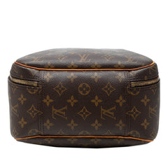ルイ ヴィトン モノグラム エクスキュルシオン ハンドバッグ M41450 ブラウン PVC レザー レディース LOUIS VUITTON 中古