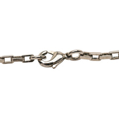 ルイ ヴィトン コリエ ダミエカラーズ チェーン ペンダントネックレス M62490 シルバー メタル レディース LOUIS VUITTON 【中古】