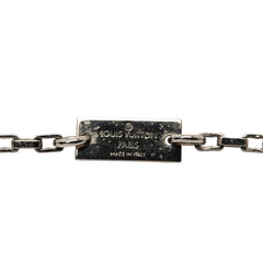 ルイ ヴィトン コリエ ダミエカラーズ チェーン ペンダントネックレス M62490 シルバー メタル レディース LOUIS VUITTON 【中古】
