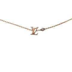 ルイ ヴィトン イディール ブロッサム ネックレス K18PG ピンクゴールド ダイヤモンド レディース LOUIS VUITTON 【中古】