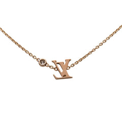 ルイ ヴィトン イディール ブロッサム ネックレス K18PG ピンクゴールド ダイヤモンド レディース LOUIS VUITTON 【中古】