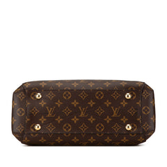 ルイ ヴィトン モノグラム モンテーニュMM ハンドバッグ ショルダーバッグ 2WAY M41056 ブラウン PVC レザー レディース LOUIS VUITTON 【中古】