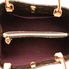 ルイ ヴィトン モノグラム モンテーニュMM ハンドバッグ ショルダーバッグ 2WAY M41056 ブラウン PVC レザー レディース LOUIS VUITTON 【中古】