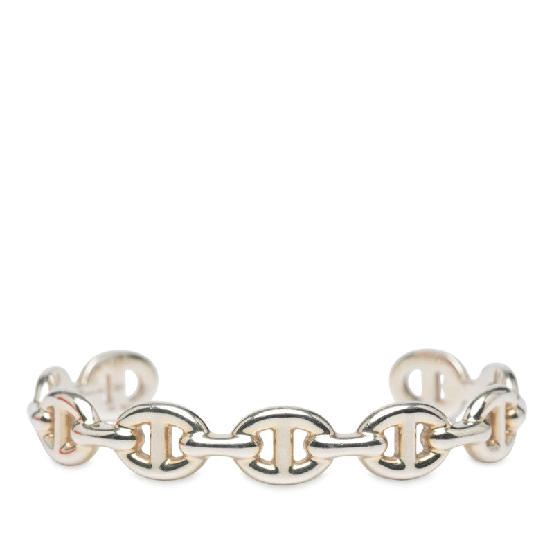 エルメス シェーヌダンクル アンシェネ SH ブレスレット バングル SV925 シルバー レディース HERMES 【中古】