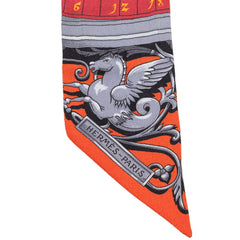 エルメス ツイリー Astrologie 占星術 スカーフ マルチカラー シルク レディース HERMES 中古