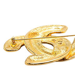 シャネル マトラッセ ココマーク ブローチ ゴールド メッキ レディース CHANEL 【中古】