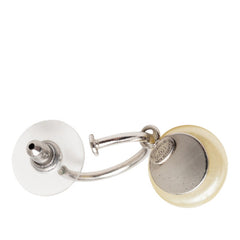 シャネル ココマーク ピアス シルバー メタル フェイクパール レディース CHANEL 【中古】